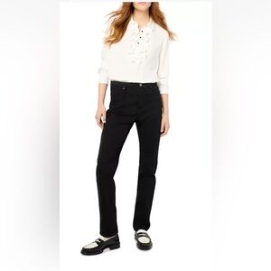 Gerard Darel Gray Wide-leg Black Pants Size 42/L $345 NEW